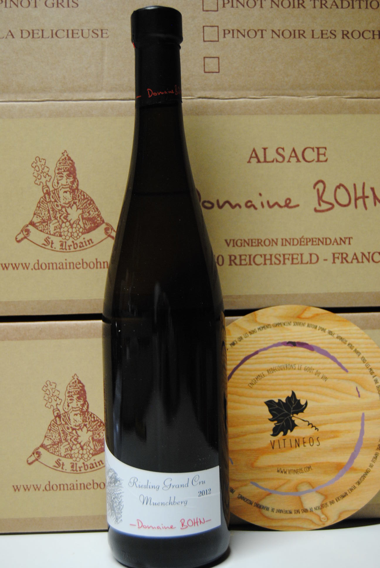 (1008-006) Riesling Grand Cru Muenchberg 2013 - Blanc Sec Tranquille - Domaine Bohn (Bernard et Arthur Bohn)
