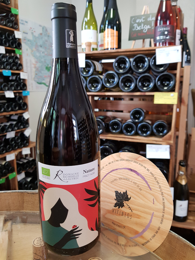 (1011-008) Pinot Noir Nature 2020 - Rouge Sec Tranquille - Domaine Ricardelle de Lautrec (Lionel Boutié)