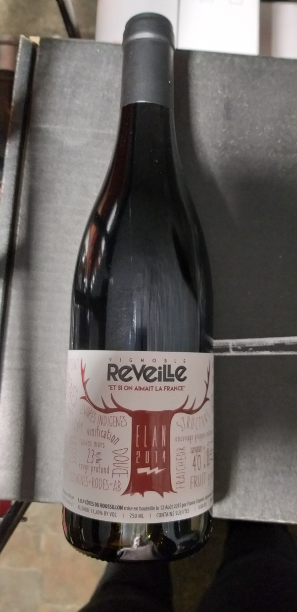 (1014-002) Elan 2014 - Rouge Sec Tranquille - Vignobles Réveille (France Crispeels)