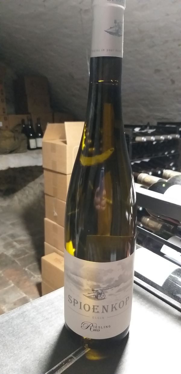 (1017-001) Riesling 2013 - Blanc Sec Tranquille - Spioenkop Wines ( Koen Roose)