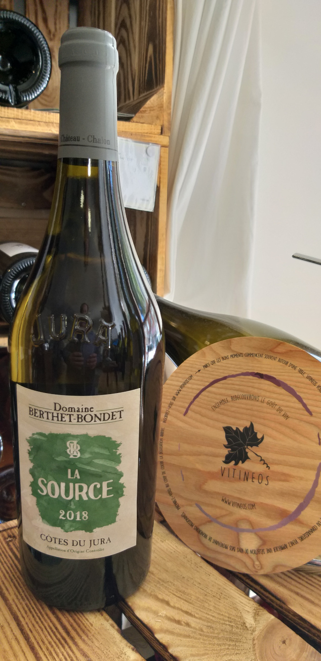 (1040-002) La Source 2018 - Blanc Sec Tranquille - Domaine Berthet-Bondet (Jean et Hélène Berthet-Bondet)