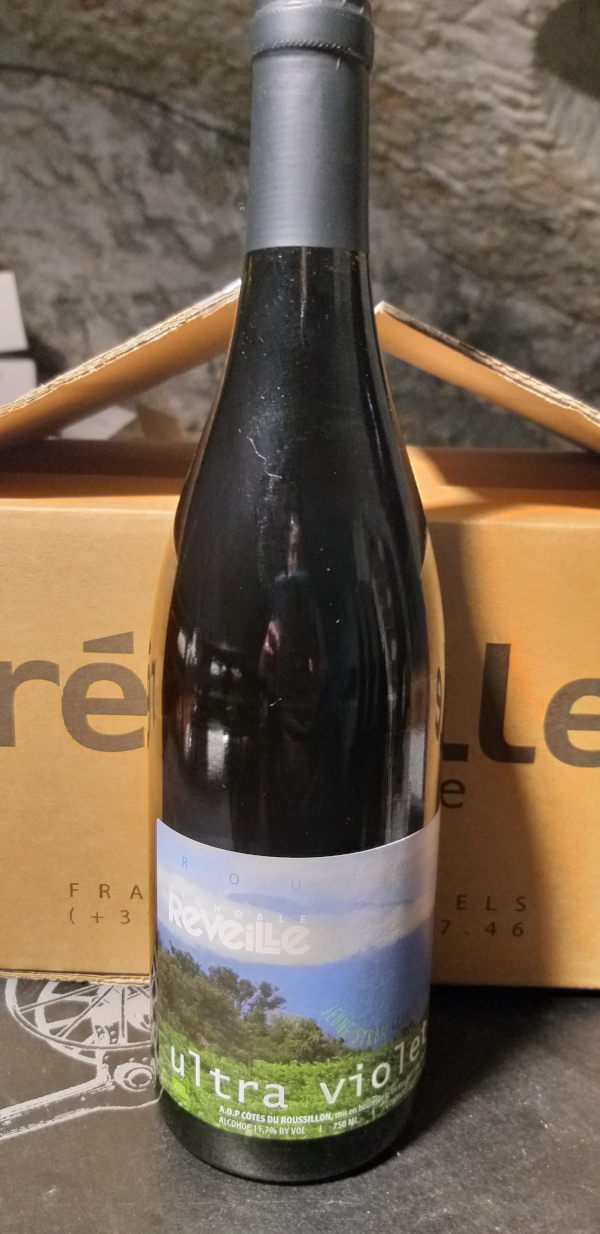 (1014-001) Ultra-Violet 2020 - Rouge Sec Tranquille - Vignobles Réveille (France Crispeels)