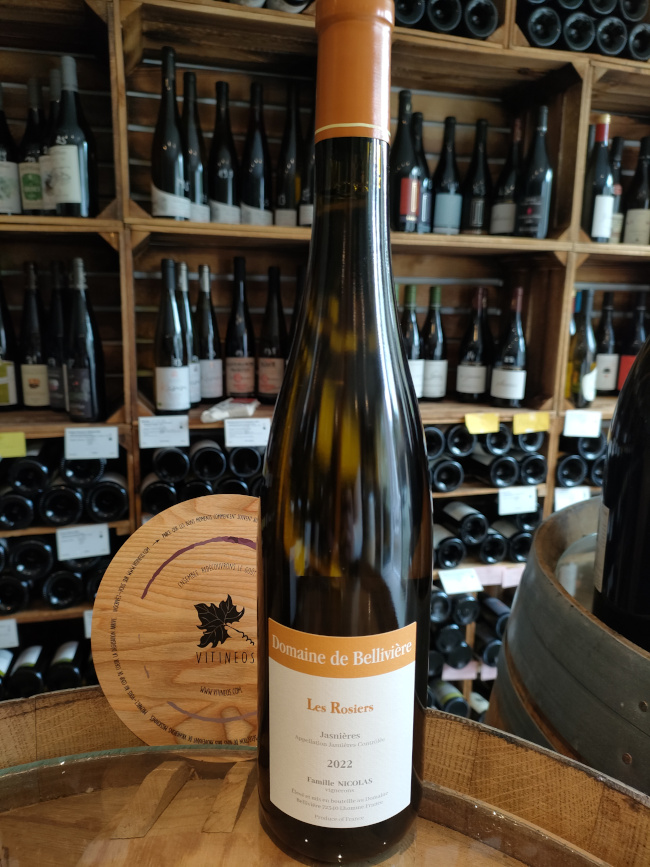 (1114-001) Les Rosiers 2022 - Blanc Demi-sec Tranquille - Domaine de Bellivière (Clément et Laure-Anne Nicolas)