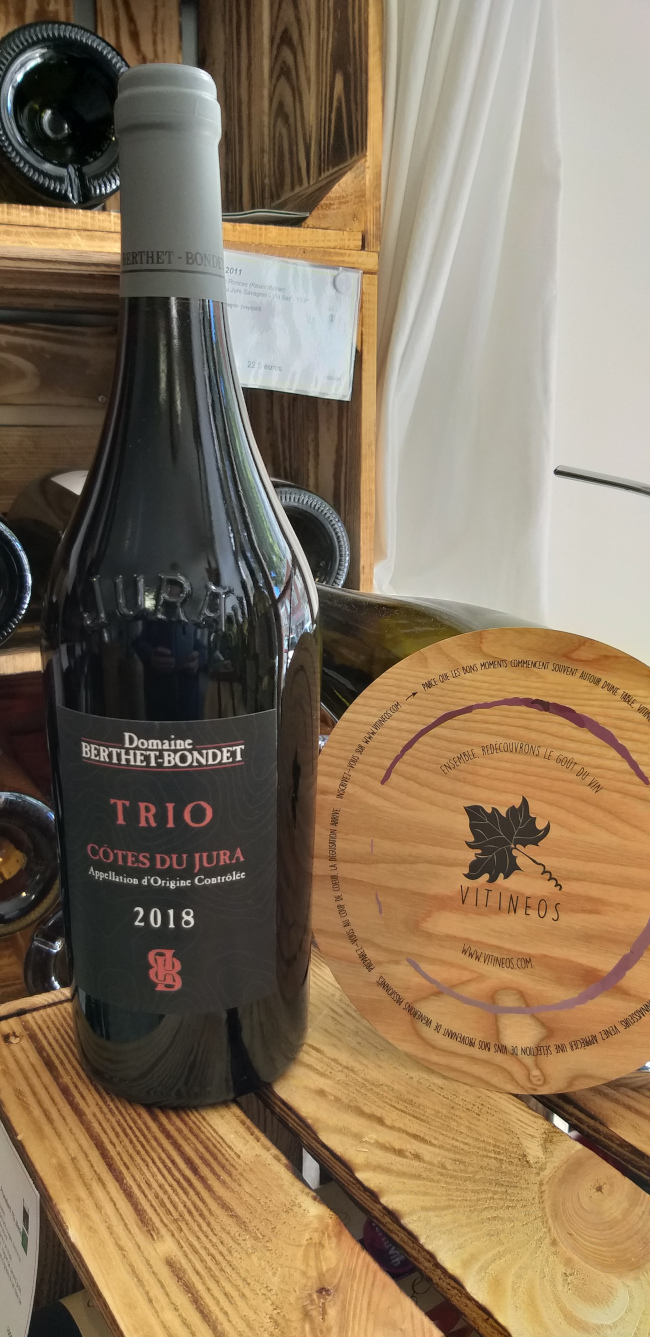 (1040-001) Trio 2020 - Rouge Sec Tranquille - Domaine Berthet-Bondet (Jean et Hélène Berthet-Bondet)