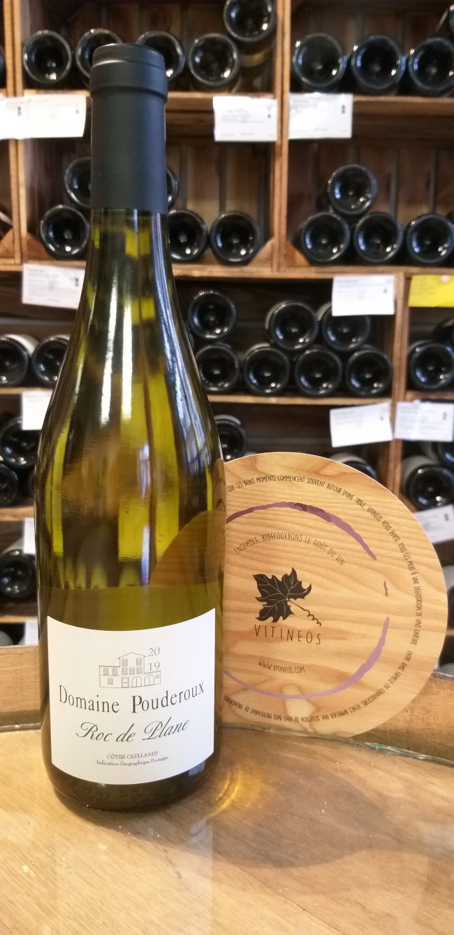 (1009-001) Roc de Plane 2022 - Blanc Sec Tranquille - Domaine Pouderoux (Robert et Catherine Pouderoux)