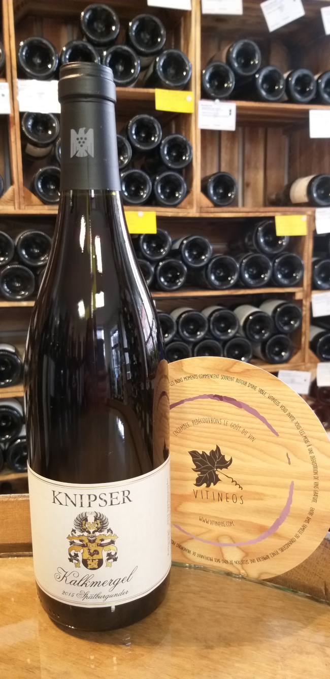 (1056-001) Laumersheim Kalkmergel Spätb. Trocken 2015 - Rouge Sec Tranquille - Weingut Knipser (Volker et Werner Knipser)