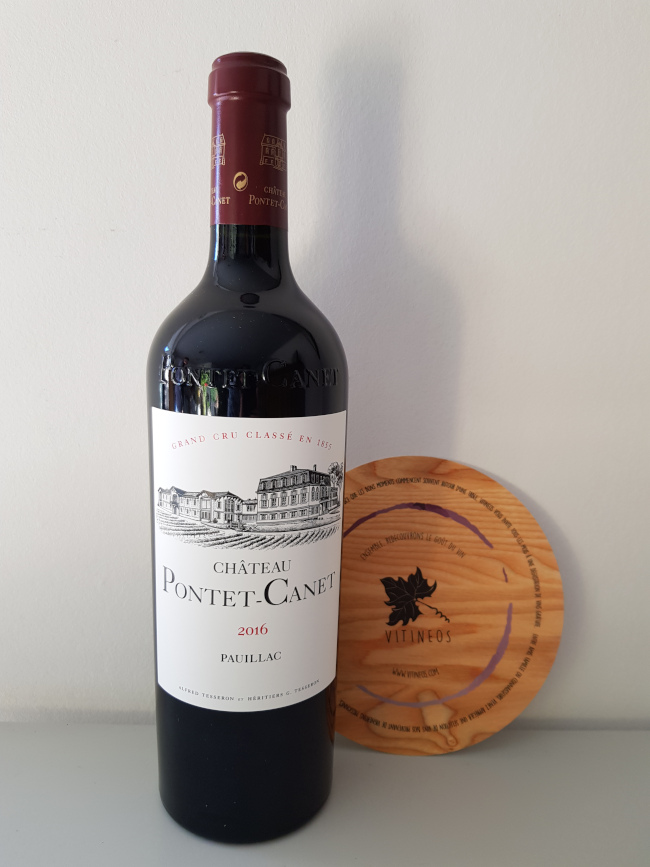 (1064-001) Château Pontet-Canet 2016 - Rouge Sec Tranquille - Château Pontet-Canet (Alfred Tesseron)