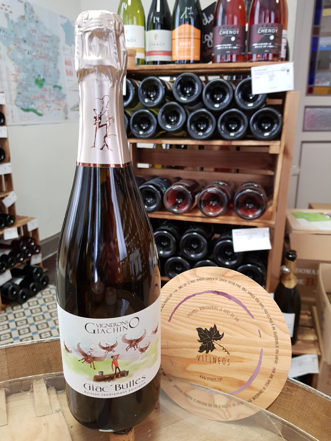 (1065-001) Giac'Bulles 2019 - Blanc Sec Pétillant - Domaine Giachino (David et Frédéric Giachino)