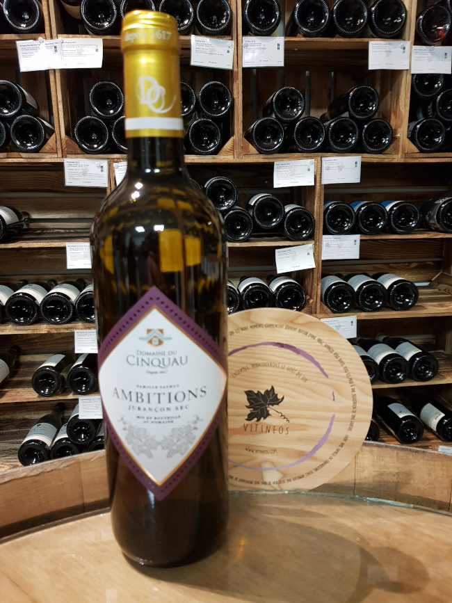 (1069-001) Ambitions 2018 - Blanc Sec Tranquille - Domaine du Cinquau (Pierre Saubot)