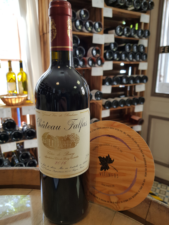 (1074-001) Château Falfas 2019 - Rouge Sec Tranquille - Château Falfas (Véronique Cochran)