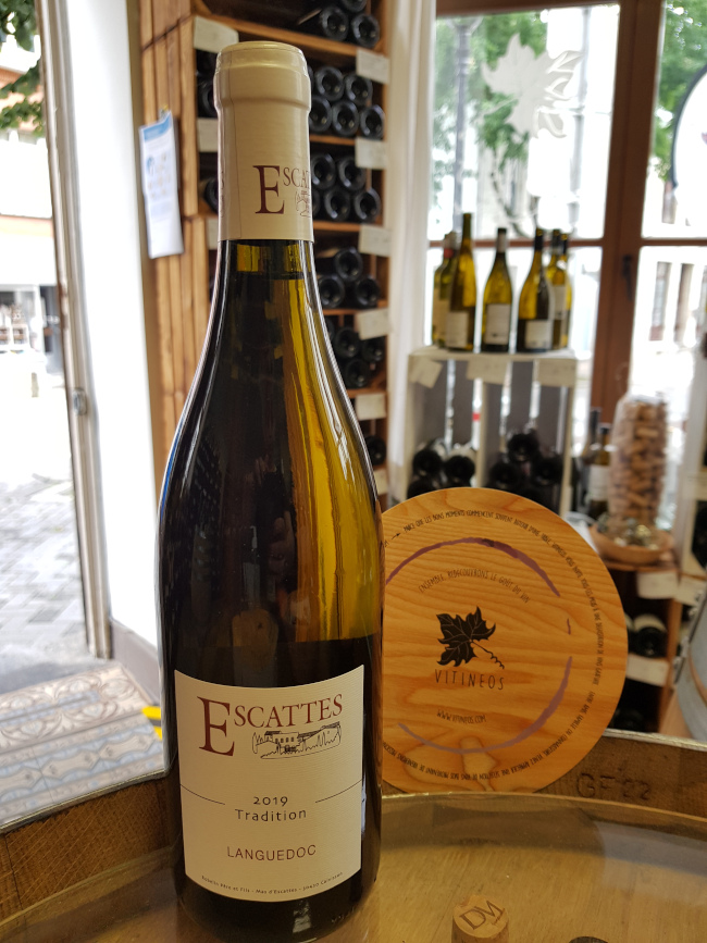 (1079-001) Tradition 2019 - Blanc Sec Tranquille - Domaine de l'Escattes (François Robelin)
