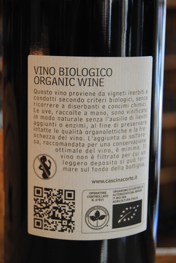 (1028-001) Dogliani 2021 - Rouge Sec Tranquille - Cascina Corte (Alessandro Barosi)