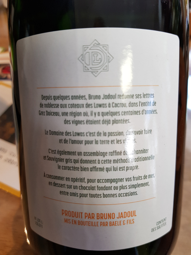(1066-001) Domaine des Lowas - Brut - Domaine des Lowas (Bruno Jadoul)