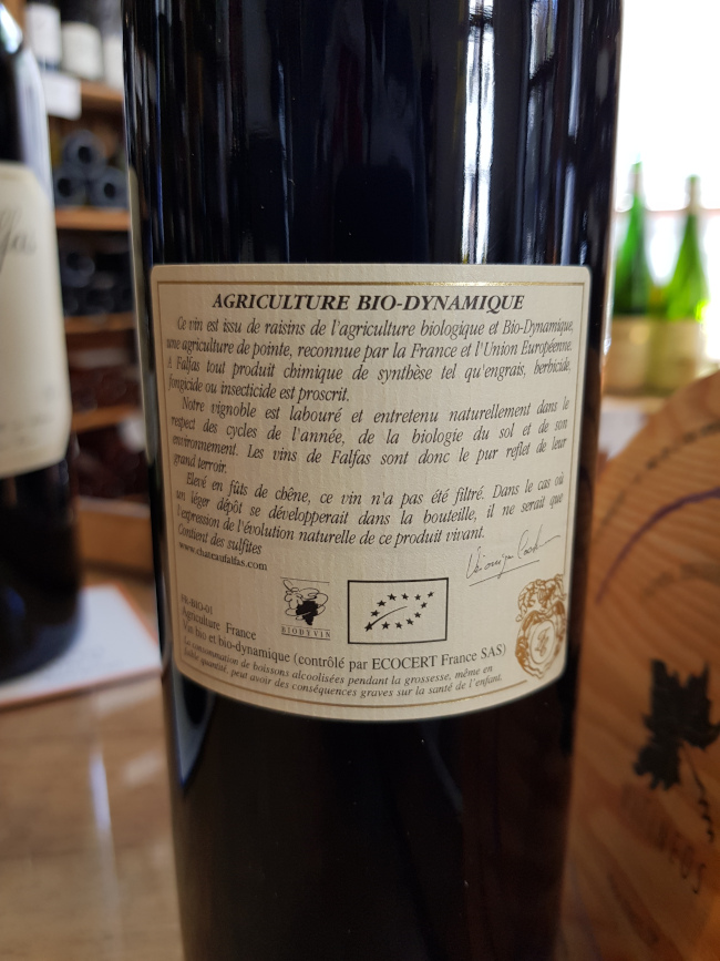 (1074-001) Château Falfas 2019 - Rouge Sec Tranquille - Château Falfas (Véronique Cochran)