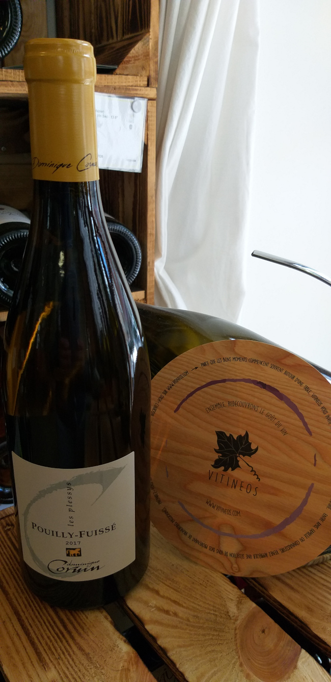 (1042-002) Les Plessys 2017 - Blanc Sec Tranquille - Domaine Dominique Cornin (Dominique et Romain Cornin)
