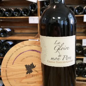 (1047-002) La Gloire de mon Père 2017 - Rouge Sec Tranquille - Château Tour des Gendres (Famille de Conti)