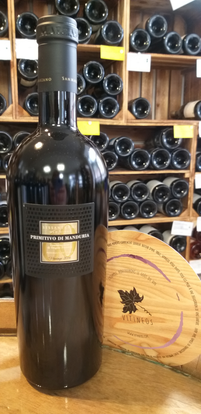 (1053-002) Sessantanni 2019 - Rouge Sec Tranquille - Cantine San Marzano