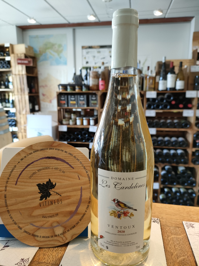 (1095-002) Ventoux Blanc 2020 - Blanc Sec Tranquille - Domaine Les Cardélines (Frédéric Guintrand)