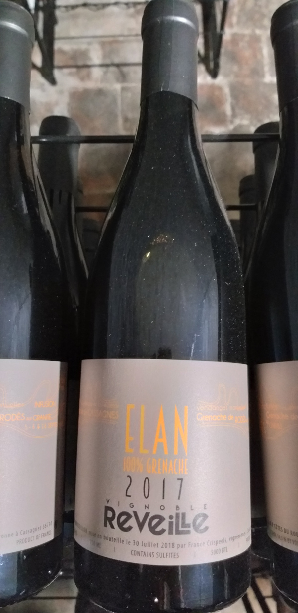 (1014-003) Elan 2017 - Rouge Sec Tranquille - Vignobles Réveille (France Crispeels)