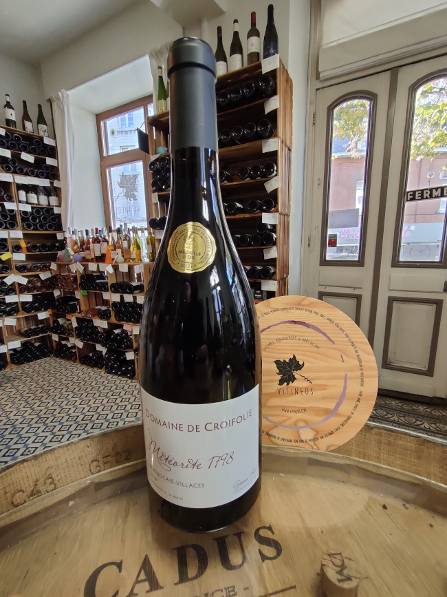 (1085-003) Météorite 2019 - Rouge Sec Tranquille - Domaine de Croifolie (Gérard et Anaïs Crozet)