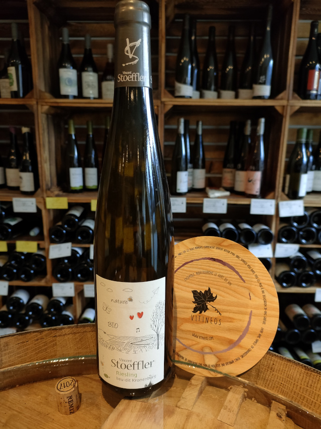 (1099-003) Riesling Kronenburg Nature 2020 - Blanc Sec Tranquille - Domaine Vincent Stoeffler (Vincent Stoeffler)