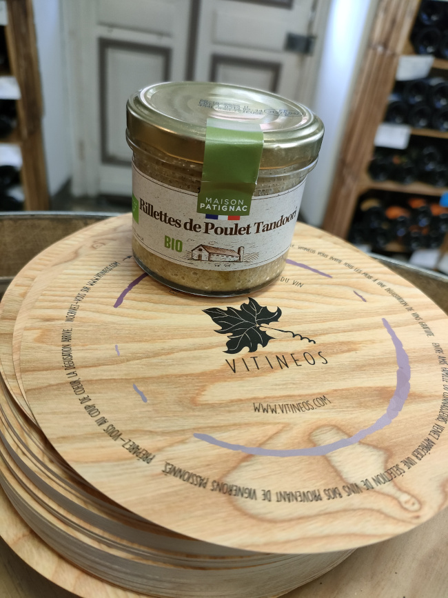 (9004-003) Rillettes de poulet tandoori - Maison Patignac