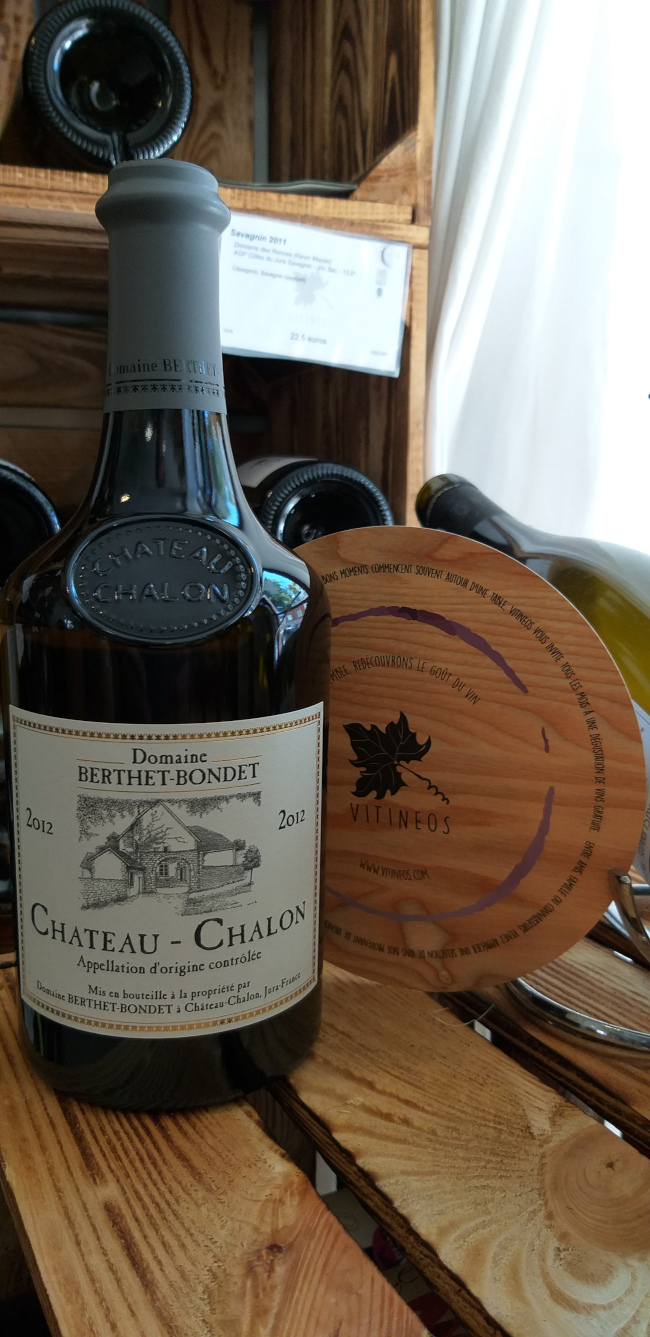 (1040-004) Château-Chalon 2015 - Blanc Sec Tranquille - Domaine Berthet-Bondet (Jean et Hélène Berthet-Bondet)