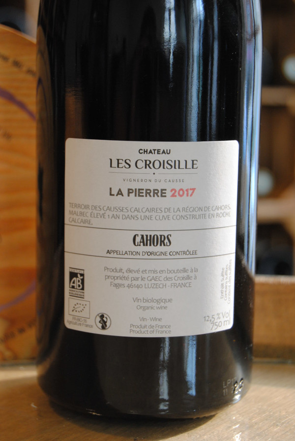 (1027-004) La Pierre 2024 - Rouge Sec Tranquille - Château Les Croisille (Famille Croisille)
