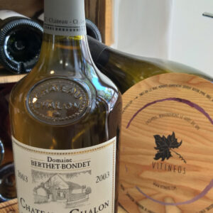 (1040-005) Château-Chalon 2003 - Blanc Sec Tranquille - Domaine Berthet-Bondet (Jean et Hélène Berthet-Bondet)