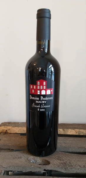 (1009-005) Maury AOC Grande Réserve 6 ans - Domaine Pouderoux (Robert et Catherine Pouderoux)
