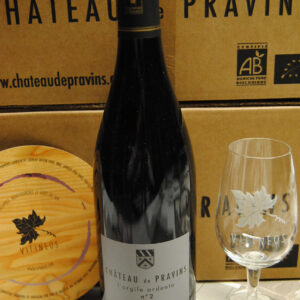 (1001-005) L’Argile Ardente n°2 (fût de chêne) 2019 - Rouge Sec Tranquille - Chateau de Pravins (Isabelle Brossard)