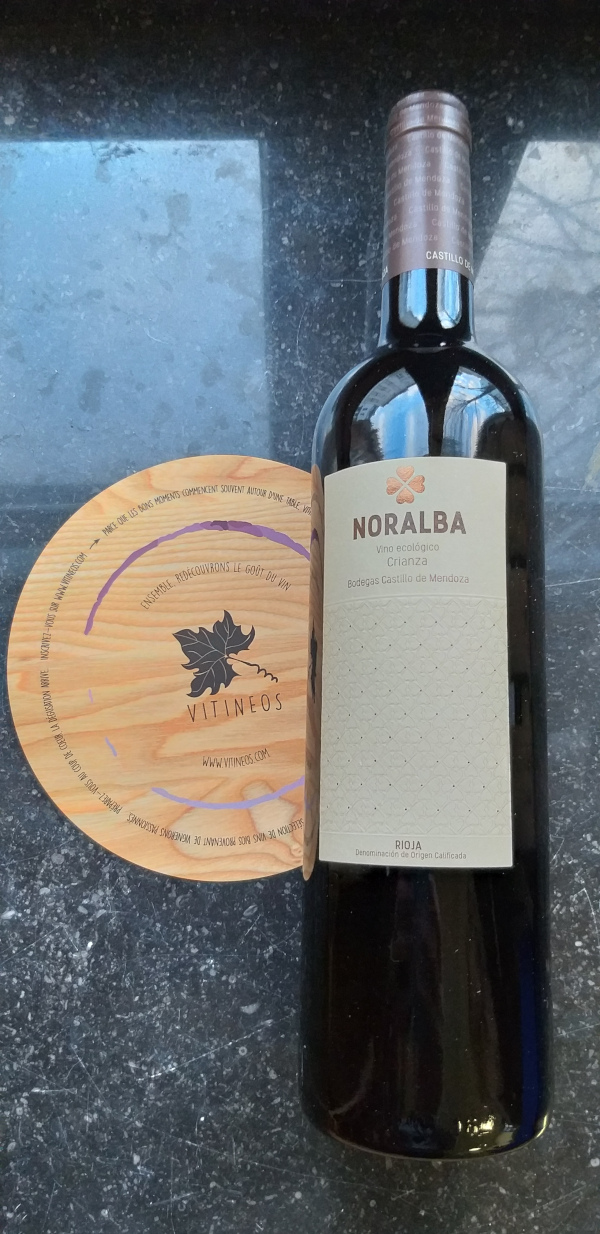 (1019-005) Noralba Crianza Ecologico 2017 - Rouge Sec Tranquille - Castillo de Mendoza (Famille Mendoza)