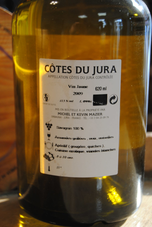 (1023-005) Vin jaune 2011 - Blanc Sec Tranquille - Domaine des Ronces (Kevin Mazier)