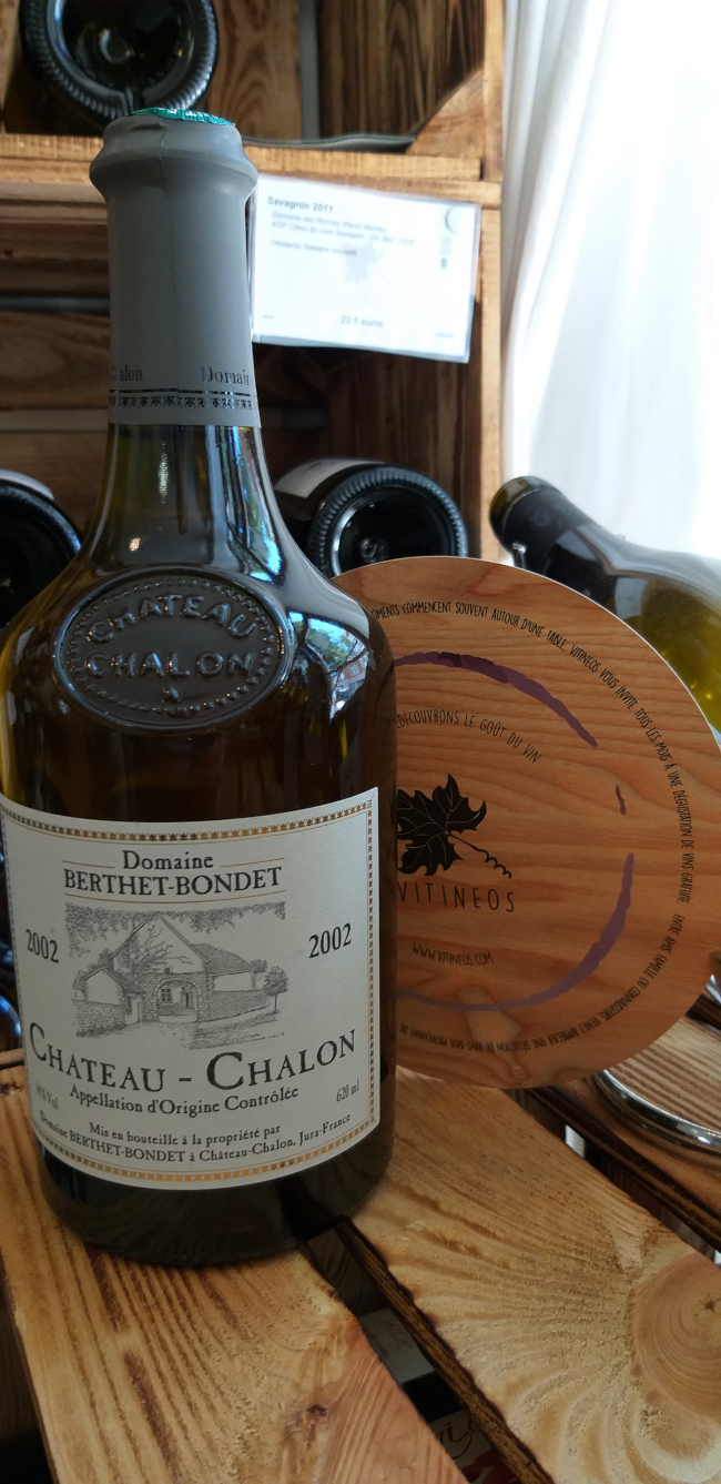(1040-006) Château-Chalon 2002 - Blanc Sec Tranquille - Domaine Berthet-Bondet (Jean et Hélène Berthet-Bondet)