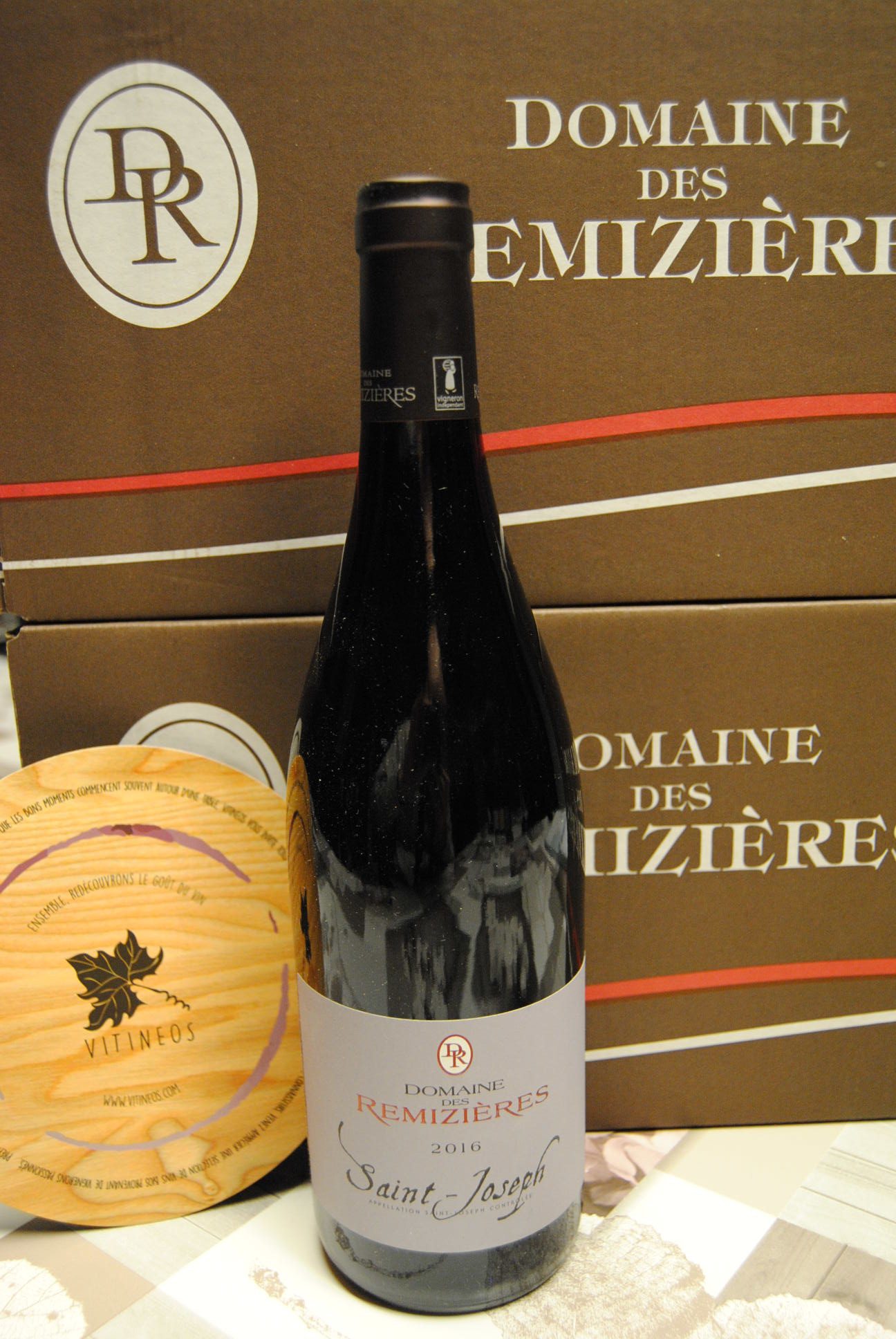 (1002-007) Saint-Joseph 2022 - Rouge Sec Tranquille - Domaine des Remizières (Famille Desmeures)
