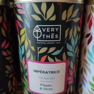 (9020-007) Thé Noir Impératrice (litchi et fleurs) 85g - Very Thés
