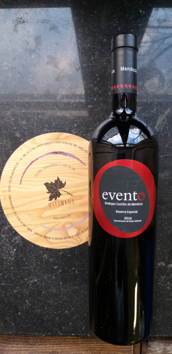 (1019-008) Evento Vino de Autor, Reserva Especial 2005 - Rouge Sec Tranquille - Castillo de Mendoza (Famille Mendoza)