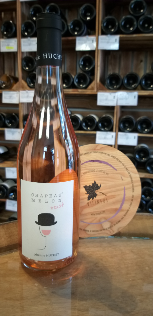 (1020-008) Chapeau Melon Rosé 2023 - Rosé Sec Tranquille - Vignobles Jérémie Huchet (Jérémie Huchet)