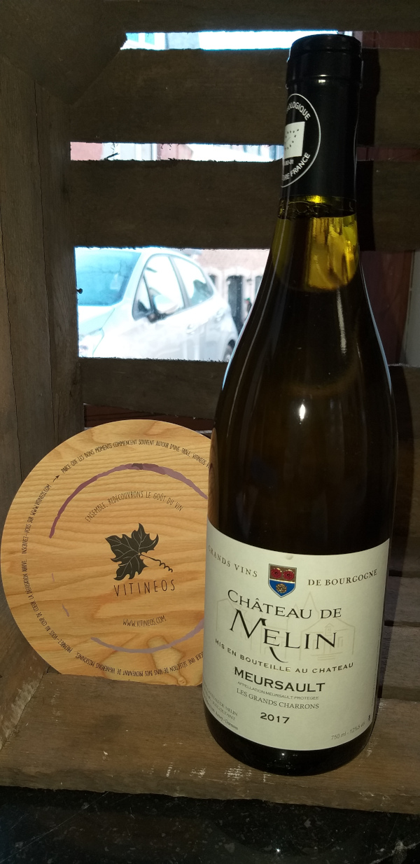 (1021-009) Meursault Les Grands Charons 2020 - Blanc Sec Tranquille - Chateau de Melin (Arnaud de Rats)