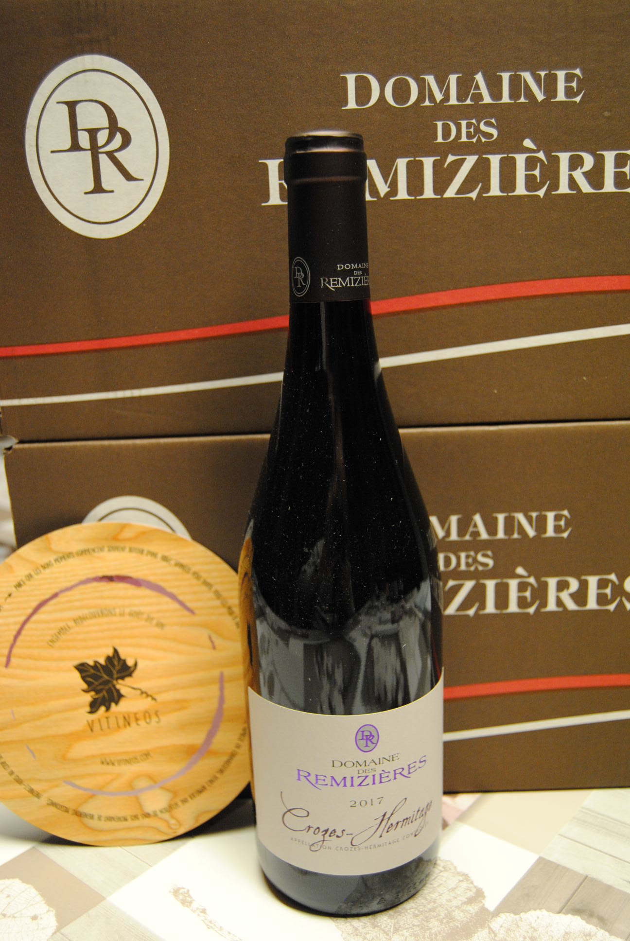 (1002-011) Crozes-Hermitage 2022 - Rouge Sec Tranquille - Domaine des Remizières (Famille Desmeures)